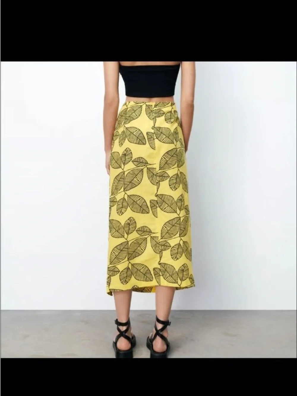 Zara yellow black